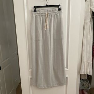 FP BEACH (S) sweat midi skirt